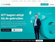 Tablet Screenshot of ictivity.nl